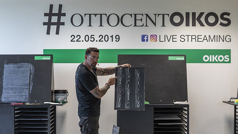 Oikos, Gian Carlo Sagasti et les maîtres décorateurs en direct sur les réseaux sociaux : un succès mondial pour #OttocentOikos